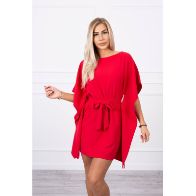 ŠATY KRÍDELKOVE OVERSIZE TMAVO RUŽOVÁ -rozne farby 