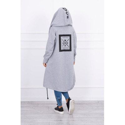KARDIGÁN S KAPUCŇOU OVERSIZE