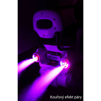 RACCEWAY elektrická detská trojkolka bielo-čierna