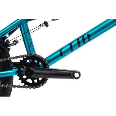 Bicykel CTM BMX SPRIG "16" (tmavá tyrkysová/čierna) 2022