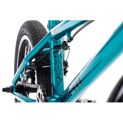 Bicykel CTM BMX SPRIG "16" (tmavá tyrkysová/čierna) 2022