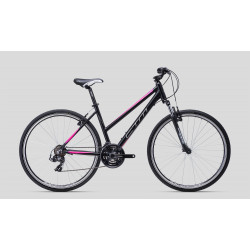 Bicykel CTM MAXIMA 1.0/ Rám L ( matná čierna/ružová) 2022