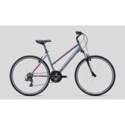 Bicykel CTM JESSIE / Rám L (sivá/ružová) 2022