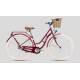 Bicykel CTM SUMMER 28 / Rám17 (bordová/strieborná) 2022