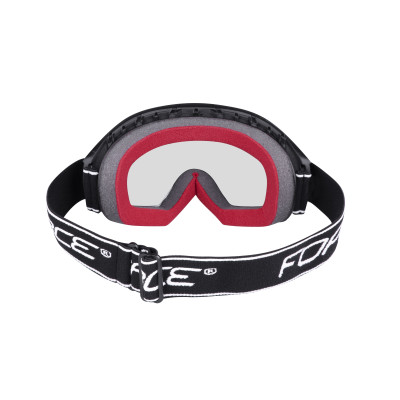 Lyžiarske okuliare FORCE SKI SWITCH čierne, multilaser sklo