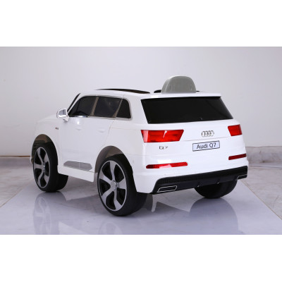 Detské elektrické auto Audi Q7 biele