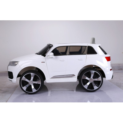 Detské elektrické auto Audi Q7 biele