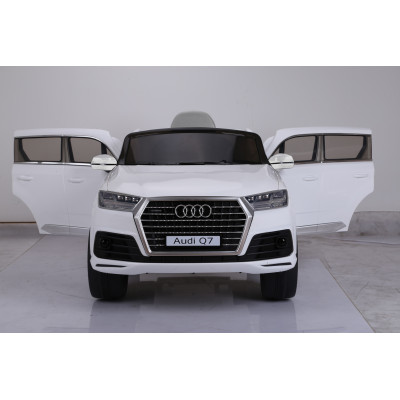 Detské elektrické auto Audi Q7 biele