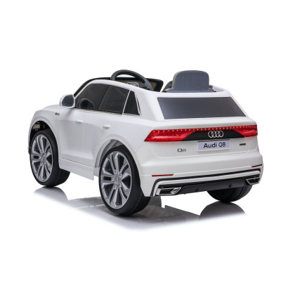 Detské elektrické auto Audi Q8 biele