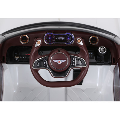 Detské elektrické auto BENTLEY EXP 12 biele