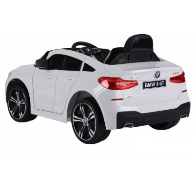 Detské elektrické auto BMW 6 GT biele