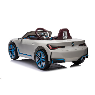 Detské elektrické auto BMW i4 biele