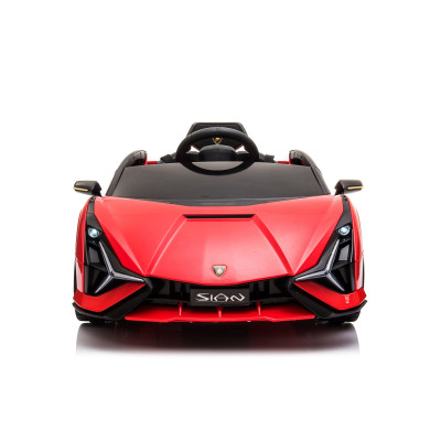 Detské elektrické auto Lamborghini Sian červené
