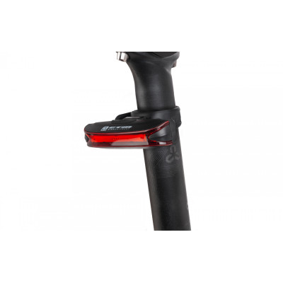 Osvetlenie zadné CTM Caliber, USB, čierne
