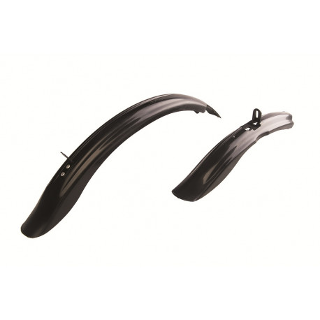 Blatníky detské Maggie, 20'' čierne, set