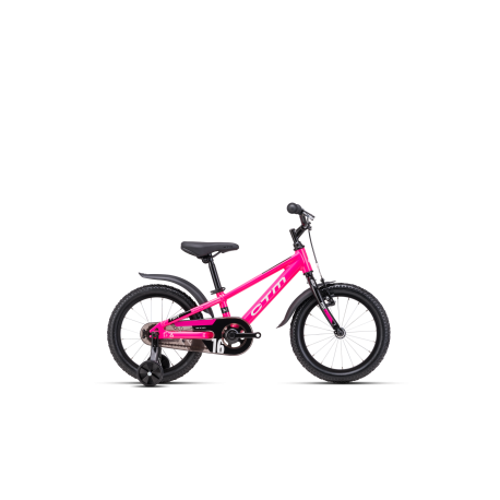Bicykel CTM FOXY " 16" matná neónová červená 2023