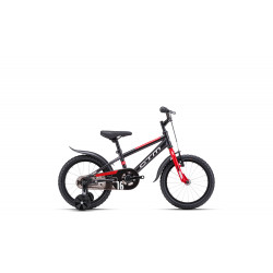 Detský bicykel CTM TOMMY "16" matná šedá/ limetková 2024