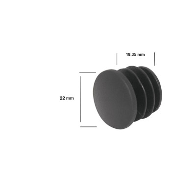 Zátka do riaditok, priemer 22mm, plast, 10ks/bal.