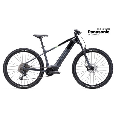 WIRE GX xpert - matná kovová čierna / lesklá čierna L (18,5)