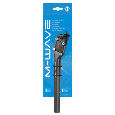 Sedlovka odpruž. AL M-Wave paralelogramová 30,9x350, zdvih 36 mm