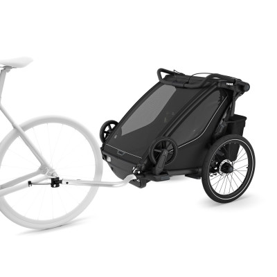 Vozík Thule CHARIOT SPORT 2 Double čierny