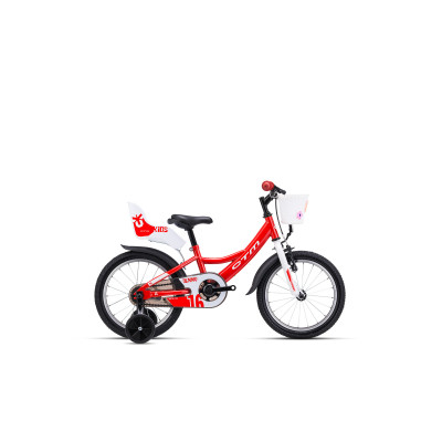 Detský bicykel CTM JENNY "16" červená