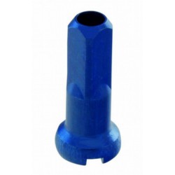 Niple hliníkové 2x14mm,modrý