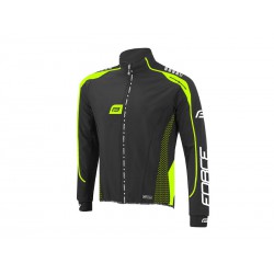 Pánska bunda FORCE X72 PRO softshell čierno-fluo