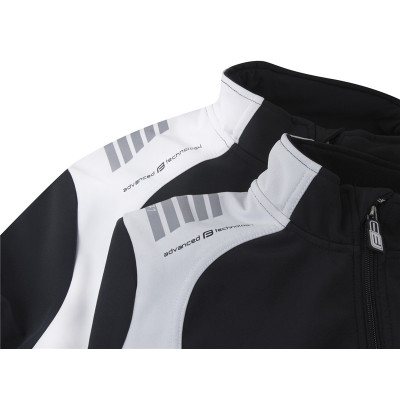 Bunda F X71 LADY softshell, čierno-biela L-II. akosť