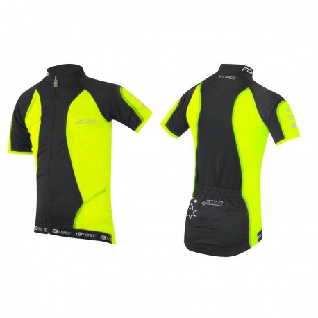 dres detský FORCE KID STAR fluo 128-140 cm