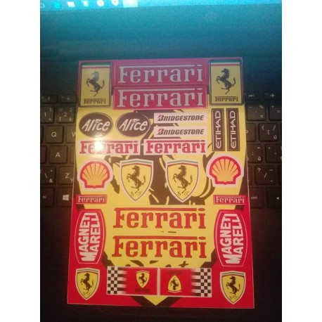 Nálepky FERRARI A5
