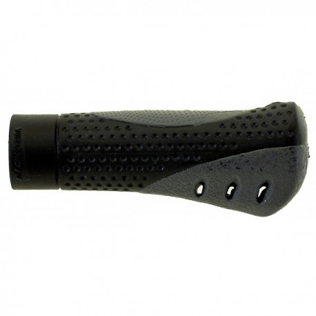 Rukoväť ERGO gumená, čierno-sivá 110 mm