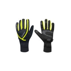 Rukavice zimní FORCE ULTRA TECH, fluo M