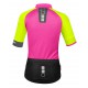 Detský dres F KID SQUARE fluo-ružový 154-164 cm