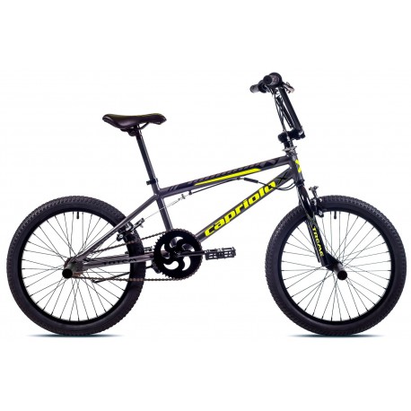 BMX - bicykel 20'' - Totem šedo žltý